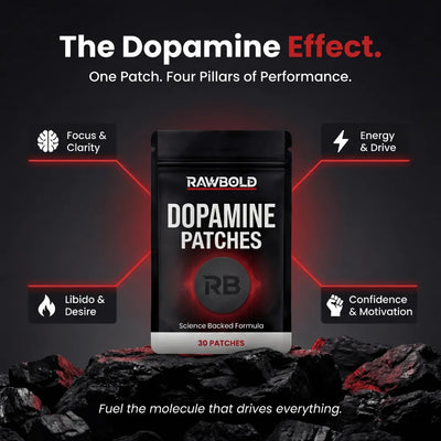 RawBold Dopamine Patch — Focus, Energy, Libido & Confidence