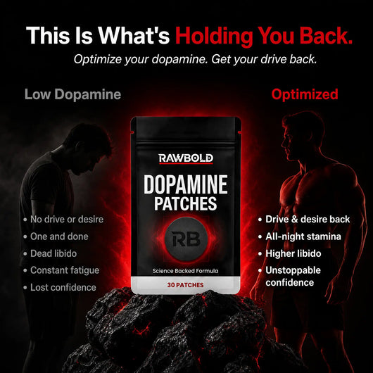 RawBold Dopamine Patch — Drive, Desire & All-Night Staying Power
