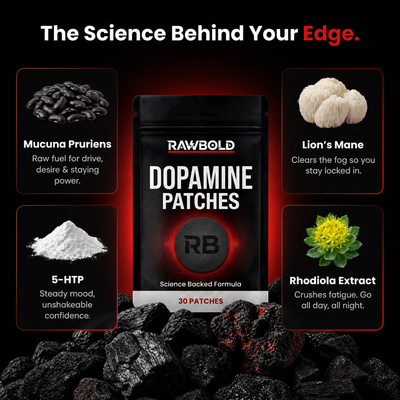 RawBold Dopamine Patch — Drive, Desire & All-Night Staying Power