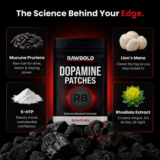 RawBold Dopamine Patch — Drive, Desire & All-Night Staying Power